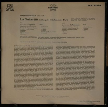 Telefunken SAWT 9546-A Ex - Les Nations (II) - II. L'Espagnole , - Image 2