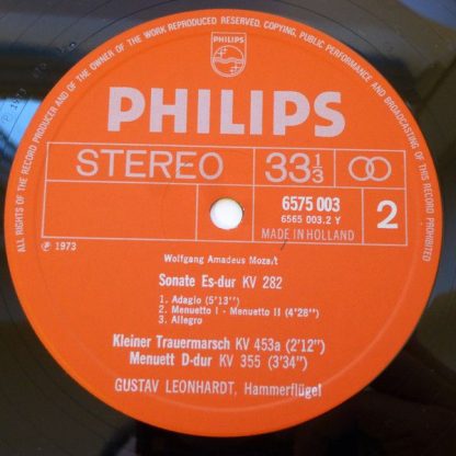 Philips 6775 002 - Klaviersonaten KV 282 ∙ 330 ∙ 333 ∙ 570 ∙ Men - Image 4