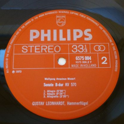 Philips 6775 002 - Klaviersonaten KV 282 ∙ 330 ∙ 333 ∙ 570 ∙ Men - Image 6