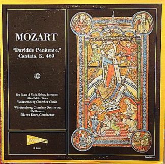 Candide CE 31107 - Davidde Penitente, Cantata, K. 469