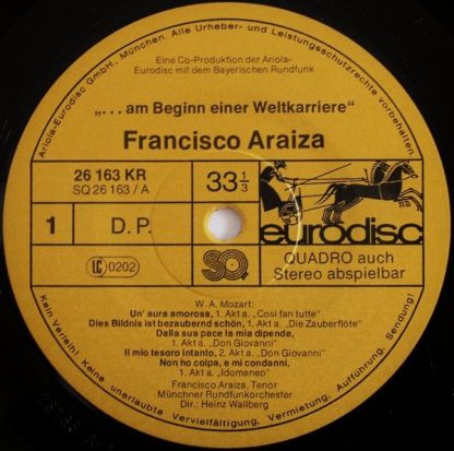 Eurodisc SQ 26 163 KR - ... Am Beginn Einer Weltkarriere - Image 3