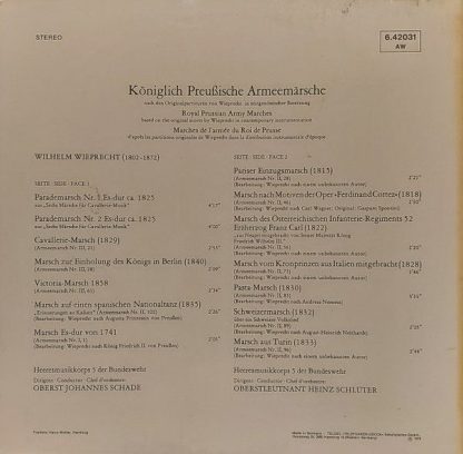 Telefunken 6.42031 AW - Königlich Preußische Armeemärsche - Image 4