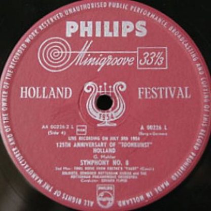 Philips A 00226 L - Symphonie Nr. 8 - Image 2