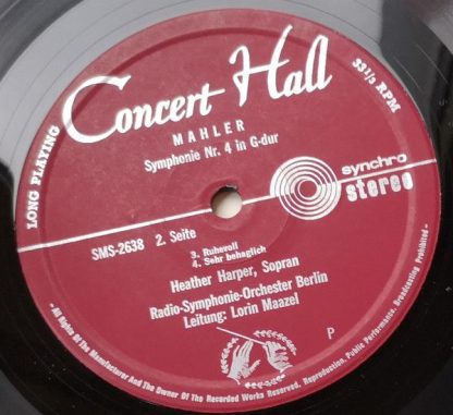 Concert Hall SMS 2638 - Symphonie Nr. 4 - Image 4