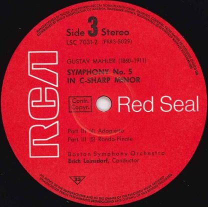 RCA Red Seal LSC 7031/1-2 - Symphonie No.5 / Wozzeck (Ausschnitt - Image 6