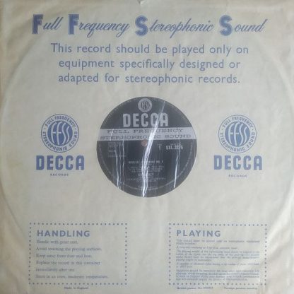 DECCA SXL 2276 - Symphony No. 4 In G Major - Image 5