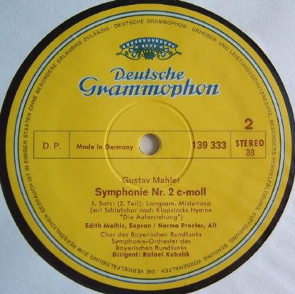 Deutsche Grammophon 139 332/33 SLPM - Symphonie Nr. 2 (Aufersteh - Image 8