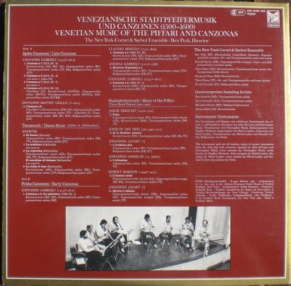 FSM FSM 68 905 PAN - Venezianische Stadtpfeifermusik Und Canzone - Image 4