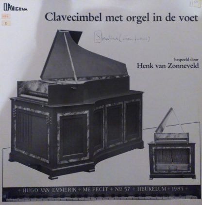 Clavigram 6818 682 - Clavecimbel Met Orgel In de Voet Bespeeld D