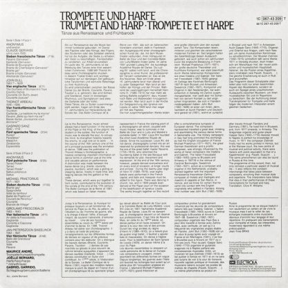 His Master's Voice 1C 067-43 209 T - Trompete Und Harfe (Tänze A - Image 2