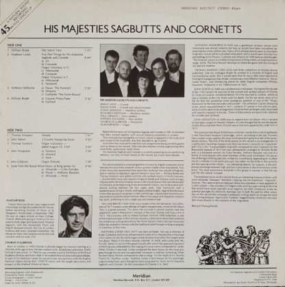 Meridian (2) E4577077 - His Majesties Sagbutts And Cornetts - Image 2