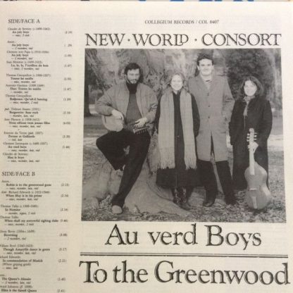 Collegium Records COL 8407 - Au verd Boys / To the Greenwood - Image 3