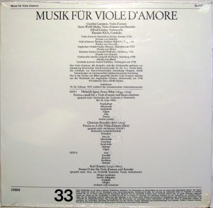 Orbis 92 677 - Musik Für Viola D'Amore - Image 2