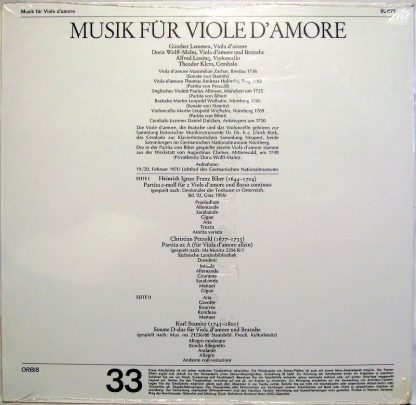 Orbis 92 677 - Musik Für Viola D'Amore - Image 4