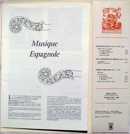 ARION ARN 37172 - Musique Espagnole - Image 2
