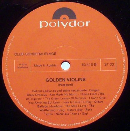 Polydor 63 415 - Golden Violins - Image 3