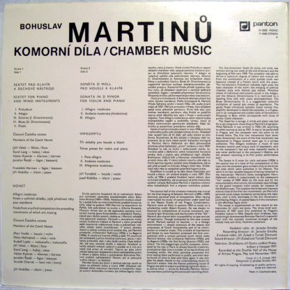Panton 11 0282 - Chamber Music 1924 / 1929 - Image 2