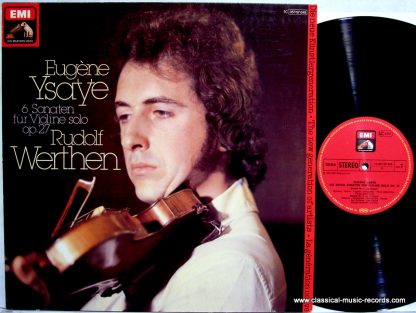 EMI 1C 057-97 649 - 6 Sonaten Für Violine Solo Op.27 - Image 4
