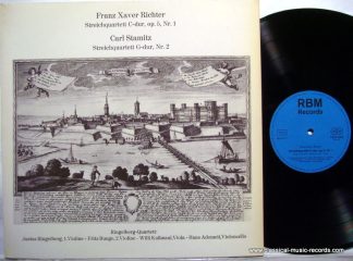 RBM 3008 - Franz Xaver Richter: Streichquartett C-dur  Carl Stam