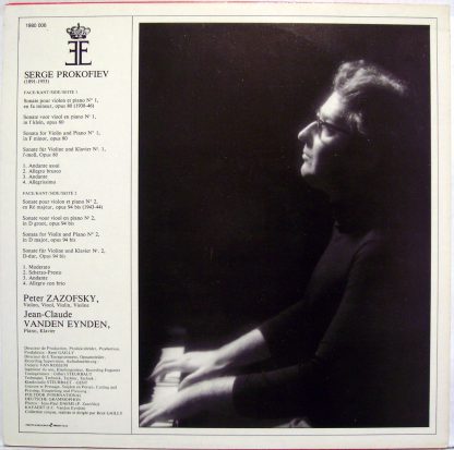 Queen Elisabeth Competition 1980 006 - Serge Prokofiev Sonatas F - Image 4