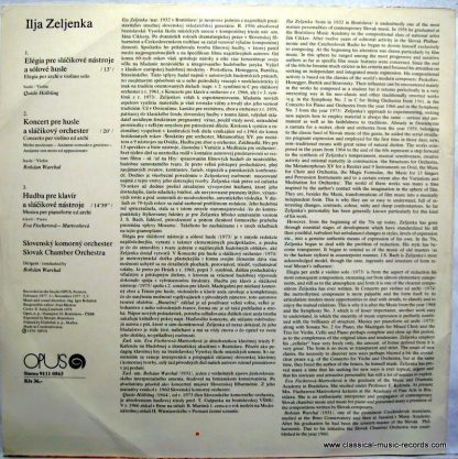 Opus 91110563 - Elégia Pre Slàcikové Nàstroje A Sòlové Husle/Kon - Image 2