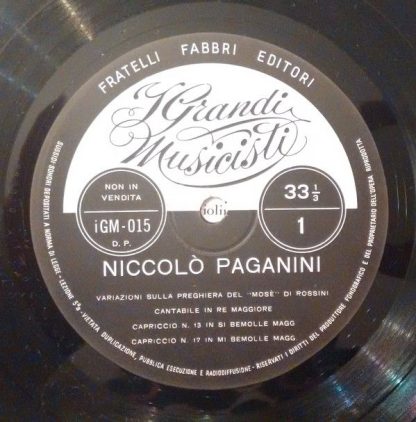 Fratelli Fabbri Editori iGM-015 - Niccolò Paganini I - Image 3