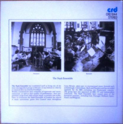 CRD Records CRD 1044 - Septet In D Minor, Op. 14 For Piano, Flut - Image 4