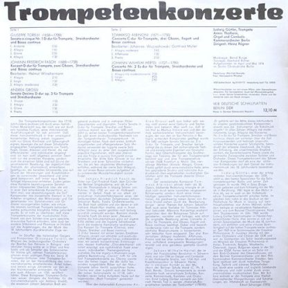 Eterna 8 26 684 - Trompetenkonzerte - Image 2