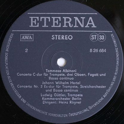 Eterna 8 26 684 - Trompetenkonzerte - Image 4
