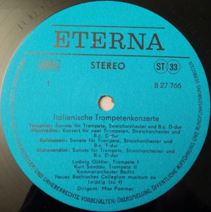 Eterna 8 27 766 - Italienische Trompetenkonzerte - Image 4
