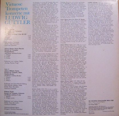 Eterna 8 27 002 - Virtuose Trompetenkonzerte Mit Ludwig Güttler - Image 3