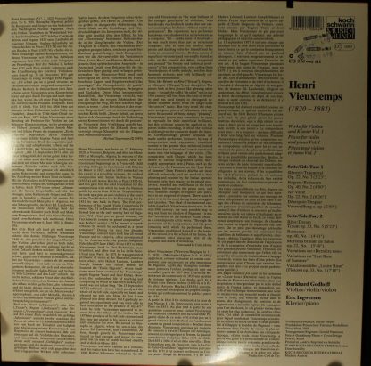 Koch Schwann Musica Mundi LP 110 042 FA - Werke Für Violine Und - Image 2
