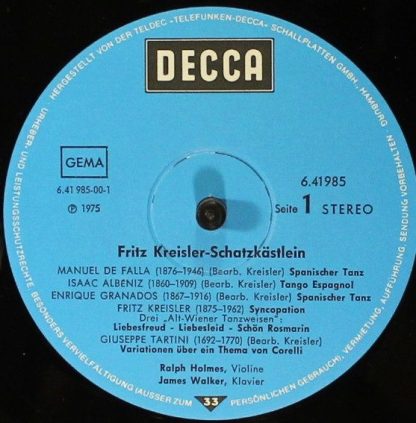 DECCA 6.41985 AG - Schatzkästlein - Image 3