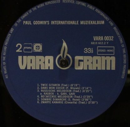 VARAgram 0032 - Paul Godwin's Internatinaal Muziek Album - Image 4