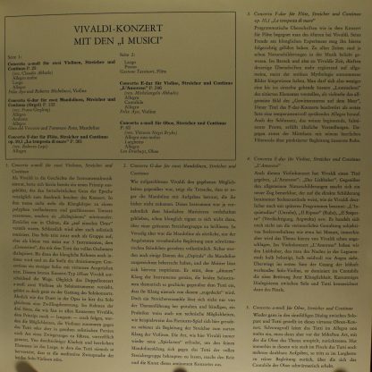 Philips 838122HGY - Vivaldi - Konzert Mit Den I Musici - Image 4