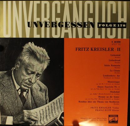 Electrola 60 800 - Fritz Kreisler - II
