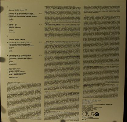 Opus 9110 1486 - Violin Concerto In C Major / Symphony In A Majo - Image 2