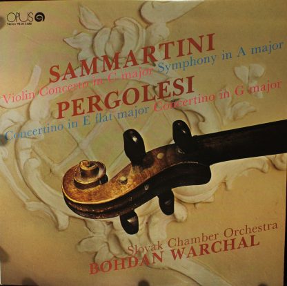 Opus 9110 1486 - Violin Concerto In C Major / Symphony In A Majo