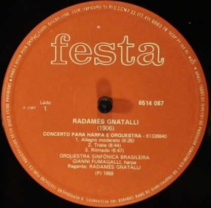 Festa 6514 087 - Concerto Para Harpe E Concerto Para Violino - Image 3