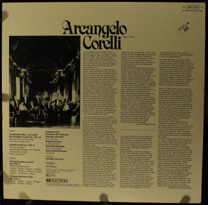 EMI 1 C 065-16 201 Q - La Follia/ Concerti Grossi Op.6 Nr. 1&8/ - Image 2