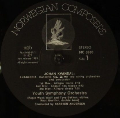 Norwegian Composers NC 3860 - Antagonia, Concerto Op. 38 / Strin - Image 3