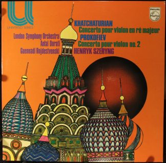 Philips 6585 002 - Concerto Pour Violon En Ré Majeur / Concerto
