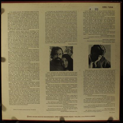 Orion ORS 7284 - New Music Of Elie Siegmeister - Image 2