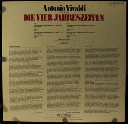 EMI Electrola C 053-00 180 - Die Vier Jahreszeiten - Image 2