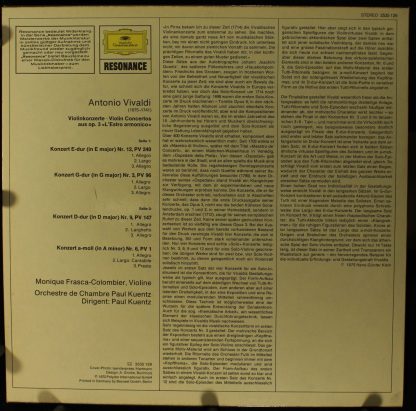 Deutsche Grammophon 2535 129 - Violinkonzerte - Image 2