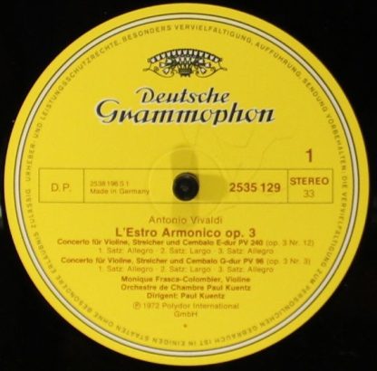 Deutsche Grammophon 2535 129 - Violinkonzerte - Image 3