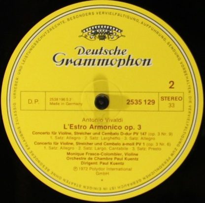 Deutsche Grammophon 2535 129 - Violinkonzerte - Image 4