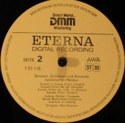 Eterna 7 25 118 - Sonaten, Sinfonien und Konzerte italienischer - Image 4