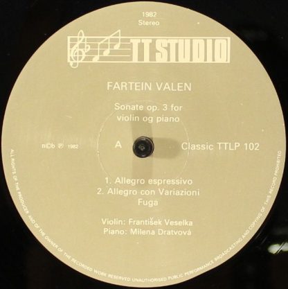 TT Studio TTLP 102 - Sonate Op. 3 / Aria, Cadenza E Finale Op. 2 - Image 5