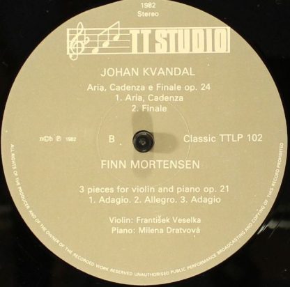 TT Studio TTLP 102 - Sonate Op. 3 / Aria, Cadenza E Finale Op. 2 - Image 6